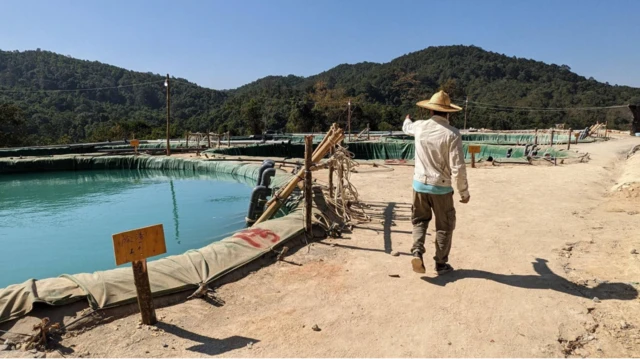 မြေရှားသတ္တုတွင်း လုပ်ငန်းခွင်၊ ပန်ဝါ၊ ကချင်ပြည်နယ်