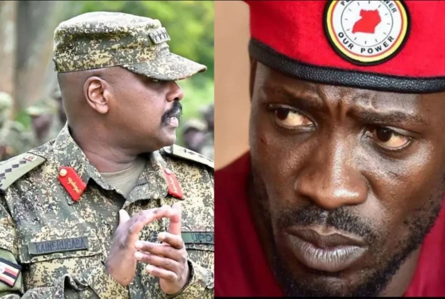 Robert Kyagulanyi iyo Janaraal Kainerugaba