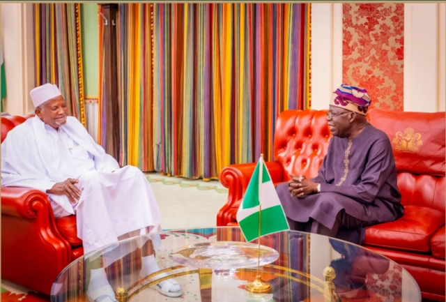 Aminu Ɗantata da Bola Tinubu 