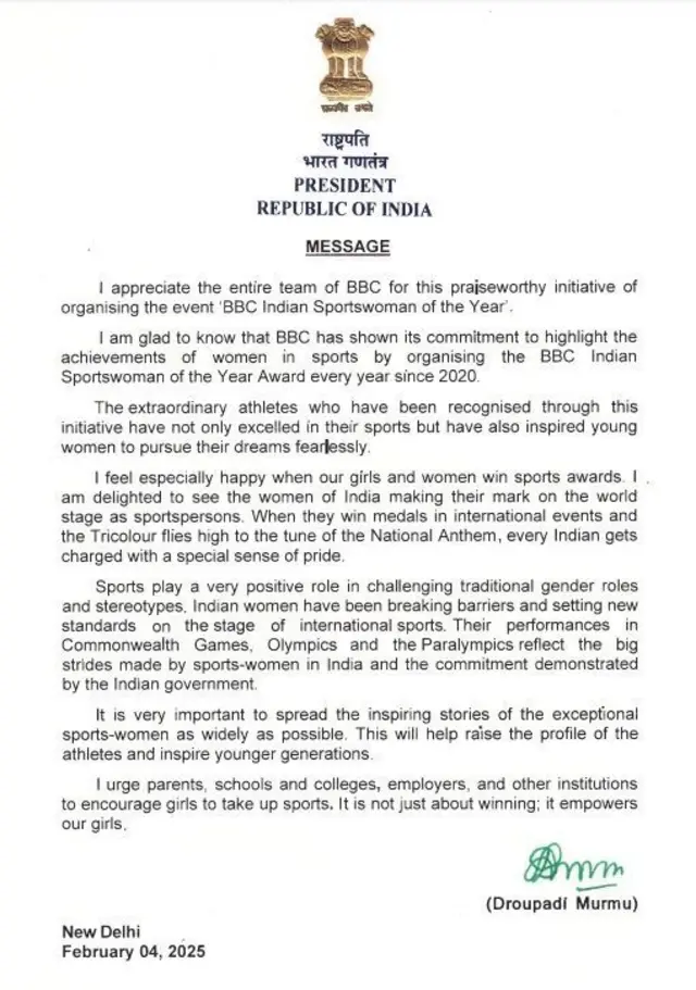 குடியரசு தலைவர் திரௌபதி முர்முவின் வாழ்த்து