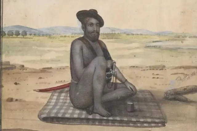 ਨਾਗਾ ਸੰਪਰਦਾ ਦਾ ਮੈਂਬਰ।