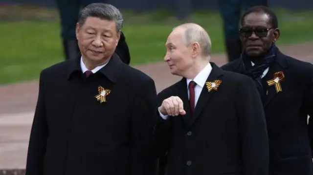 चीन के राष्ट्रपति शी जिनपिंग और रूस के राष्ट्रपति व्लादिमीर पुतिन