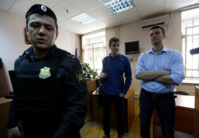 Alexei y Oleg Navalny