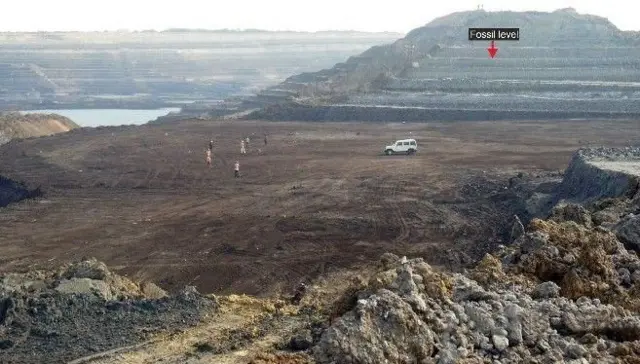 गुजरातमधील कच्छ जिल्ह्यात वासुकी इंडिकस सापाचे जीवाश्म जिथे सापडले ती जागा