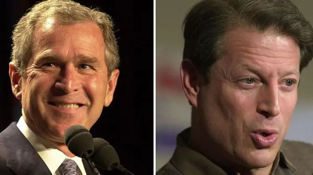 ال گور و جورج بوش