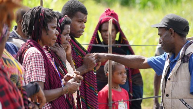 Pemilihan sistem noken di Provinsi Papua Pegunungan. 
