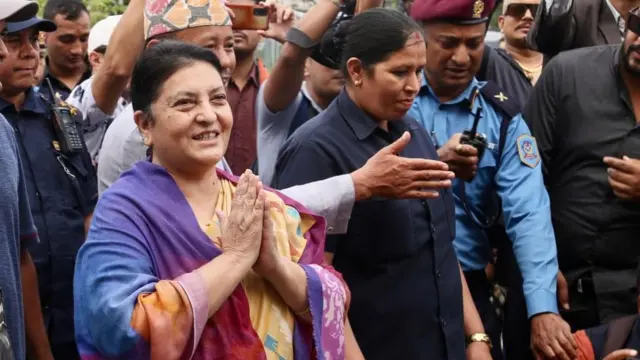 पूर्वराष्ट्रपति विद्यादेवी भण्डारी