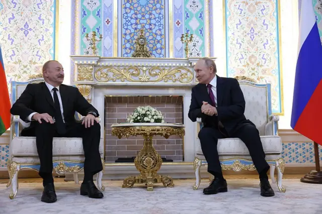 Путин менен Алиев Тажикстанда жолугушту