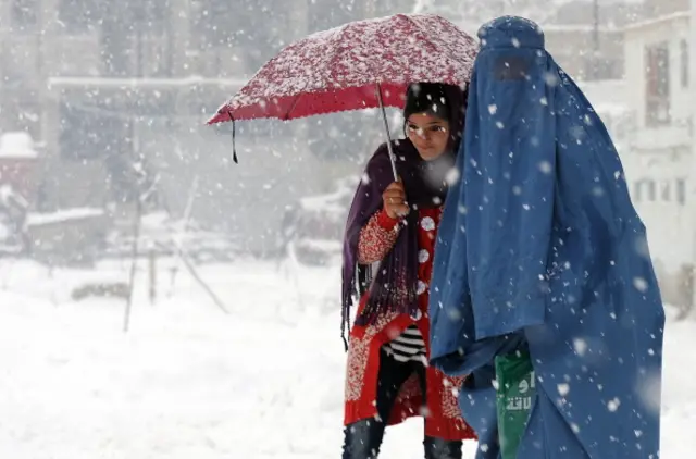 افغانستان کې واوره