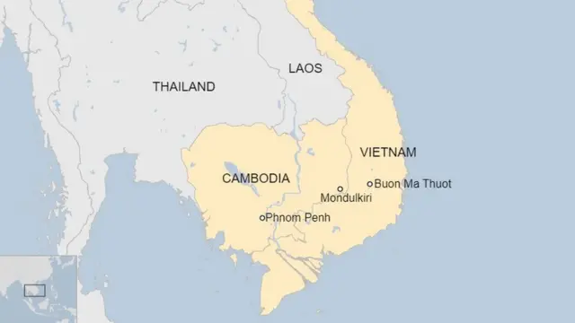 వియత్నాం మ్యాప్