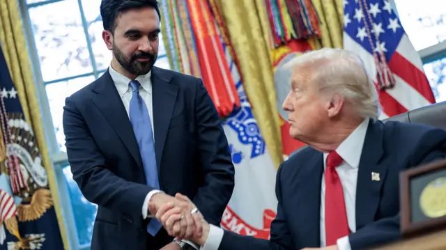 Зохран Мамдани и Дональд Трамп