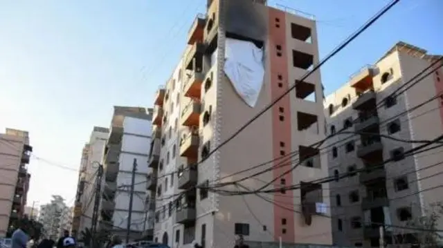 ဒရုန်းနဲ့ ပစ်မှတ်ထားခံရတဲ့ လူနေတိုက်ခန်း