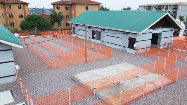 Kimwe mu bibanza bavuriramwo ebola muri Uganda