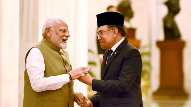 पीएम मोदी और अनवर इब्राहिम