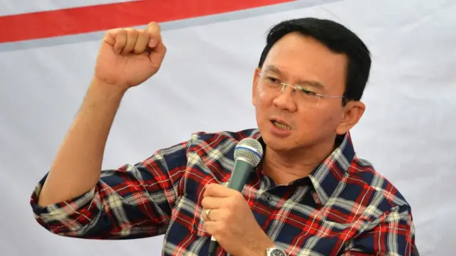 Mantan Gubernur Jakarta Basuki Tjahaja Purnama alias Ahok