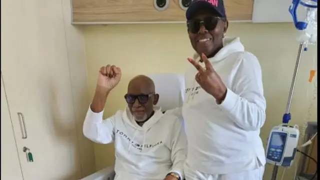 Aworan iyawo Gomina Akeredolu ati ọkọ rẹ