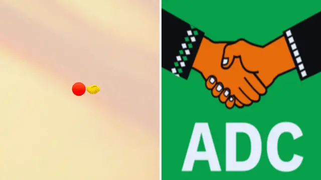 ADC handshake logo