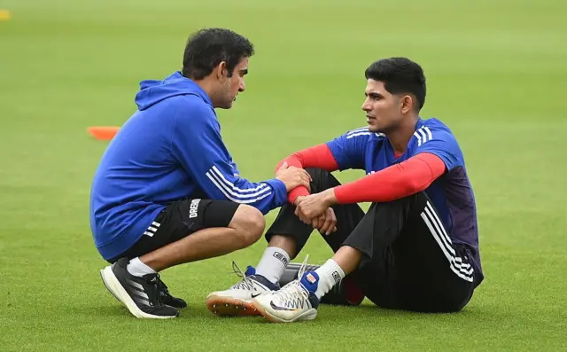 गौतम गंभीर और शुभमन गिल