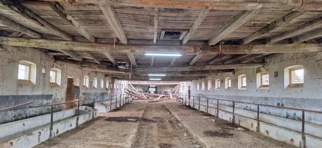 Unutrašnjost logora Stajićevo