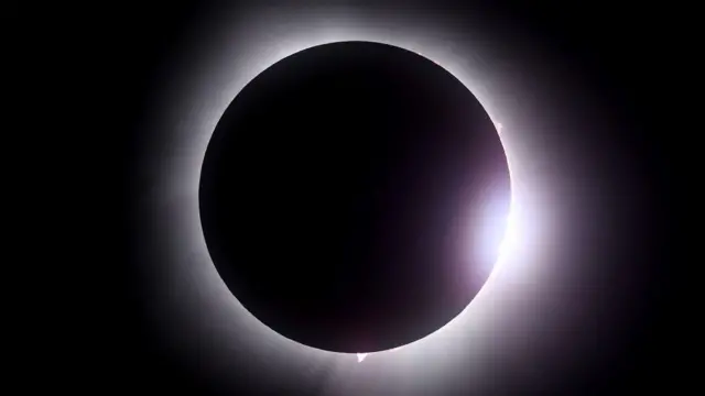 Un eclipse total de sol