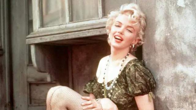 Marilyn Monroe en una escena de Bus Stop