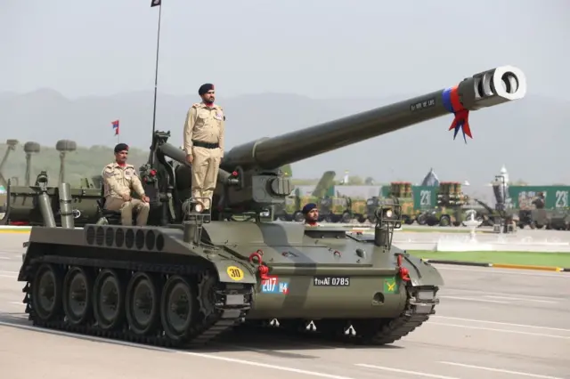 पाकिस्तान सेना का एक टैंक