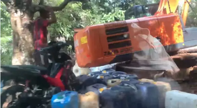 tambang emas, Sangihe