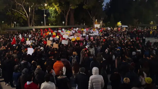 İzmir'de protestolar