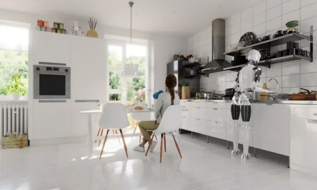 மனித உருவிலான ரோபோ