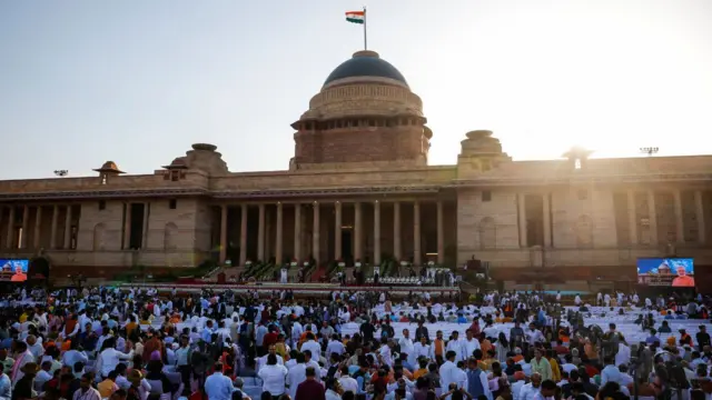 ప్రధాని నరేంద్ర మోదీ ప్రమాణ స్వీకార కార్యక్రమం