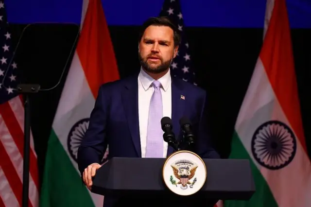 अमेरिकेचे राष्ट्राध्यक्ष जे.डी. वेन्स यांनी भारताचं समर्थन केलं आहे.