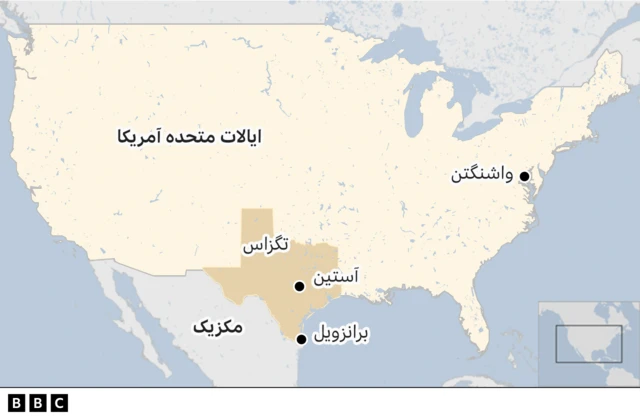 نقشه آمریکا