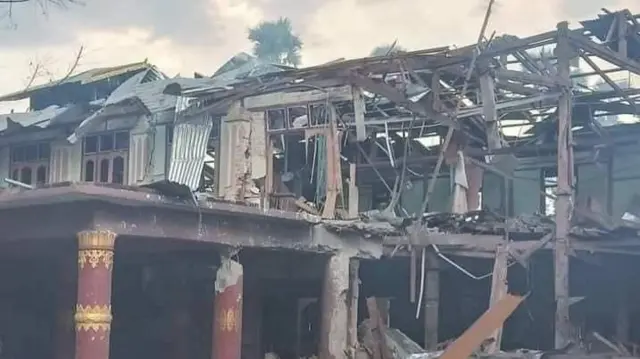 ၂၀၂၃ ဇွန်လ ၂၇ ရက်နေ့က လေကြောင်းတိုက်ခိုက်ခံခဲ့ရတဲ့ ညောင်ကုန်းကျေးရွာ