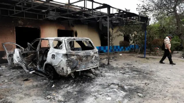 اسلام آباد، 13 مئی 2023، پولیس، آگ