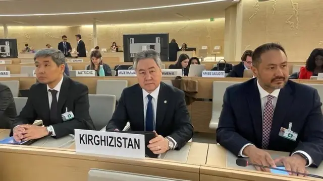 Тышкы иштер министри Жээнбек Кулубаев 