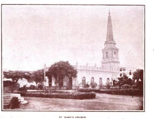 புனித ஜார்ஜ் கோட்டை, புனித மேரி தேவாலயம் 