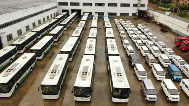 Aworan awọn ọkọ to n lo gaasi CNG