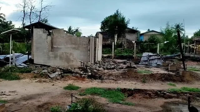 Mayanmaar keessatti mana jijjige