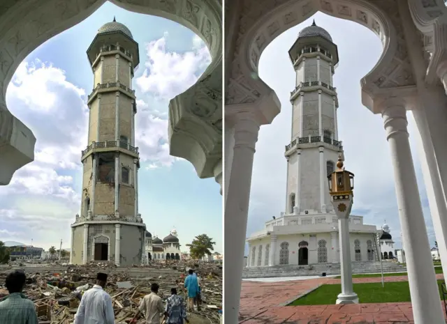 Masjid Baiturrahman, Banda Aceh, peringatan 20 tahun tsunami Aceh, tsunami, aceh