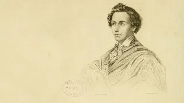Antonin Carême (1784-1833). Encontrada en la colección de la Biblioteca Pública de Boston.
