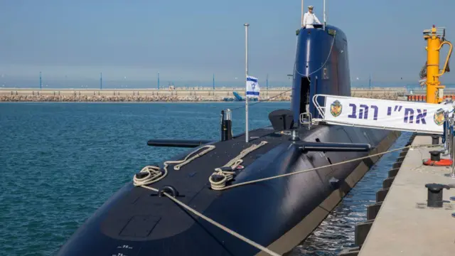Submarino alemão em Israel