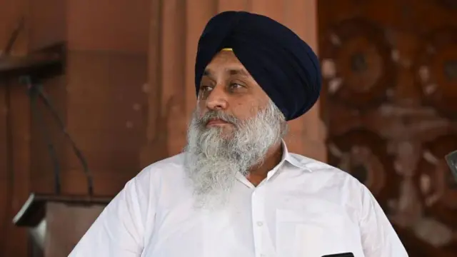 ਸੁਖਬੀਰ ਸਿੰਘ ਬਾਦਲ ਦੀ ਅਗਸਤ 2023 ਦੀ ਇੱਕ ਤਸਵੀਰ 