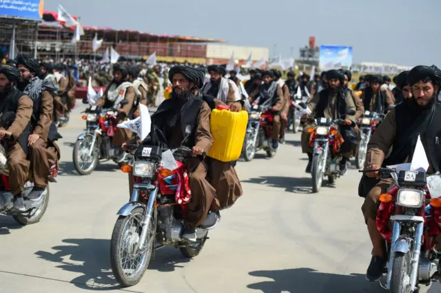 د ۲۰۲۴ کال په اګسټ کې د طالبانو حکومت پوځي رژه