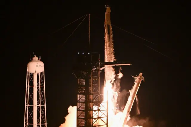 Lançamento da cápsulacupom de aposta betanoCabo Canaveral.