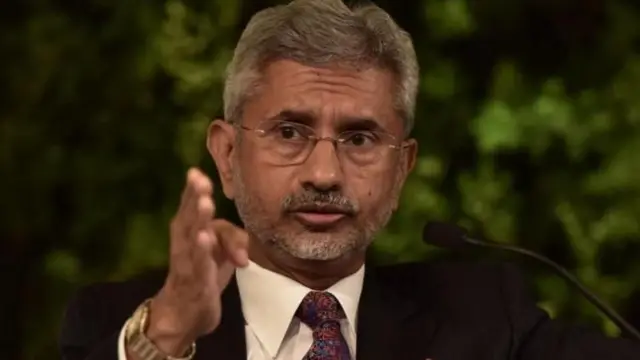 இந்திய வெளியுறவு அமைச்சர் ஜெய்சங்கர்