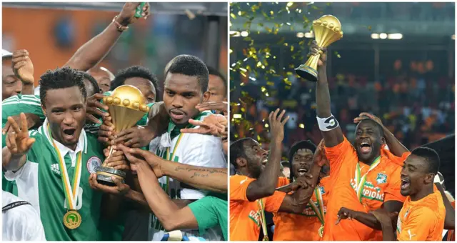 Mgbe Naịjirịa na Ivory Coast buru iko AFCON