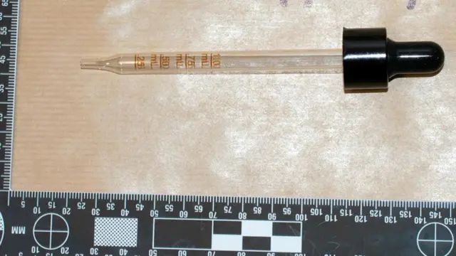 Zou memiliki pipet untuk mengukur dosis obat "pemerkosaan" GHB dengan hati-hati.