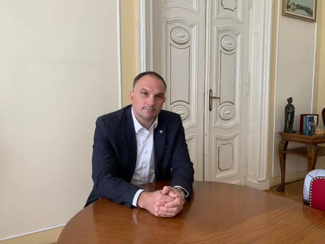 Simo Salapura, gradonačelnik Zrenjanina