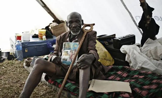 An elderly student Kimani Maruge