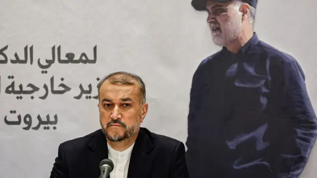 حسين أمير عبد اللهيان في بيروت